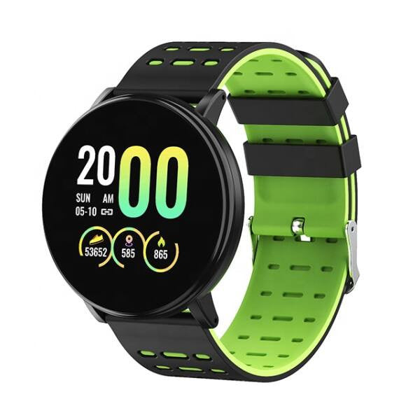 119 Plus Zöld Okosóra, Fitneszóra, Sportóra