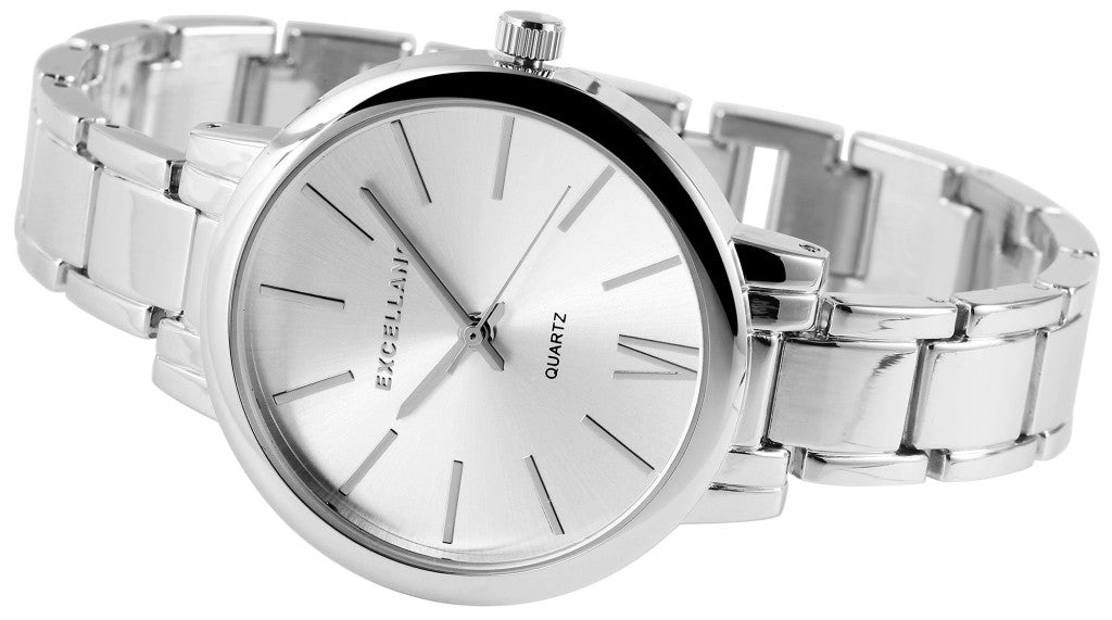 Excellanc 0113 fémszíjas női karóra whitegold