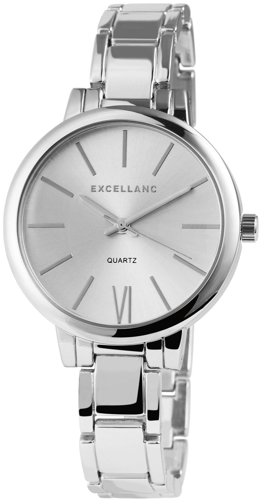 Excellanc 0113 fémszíjas női karóra whitegold