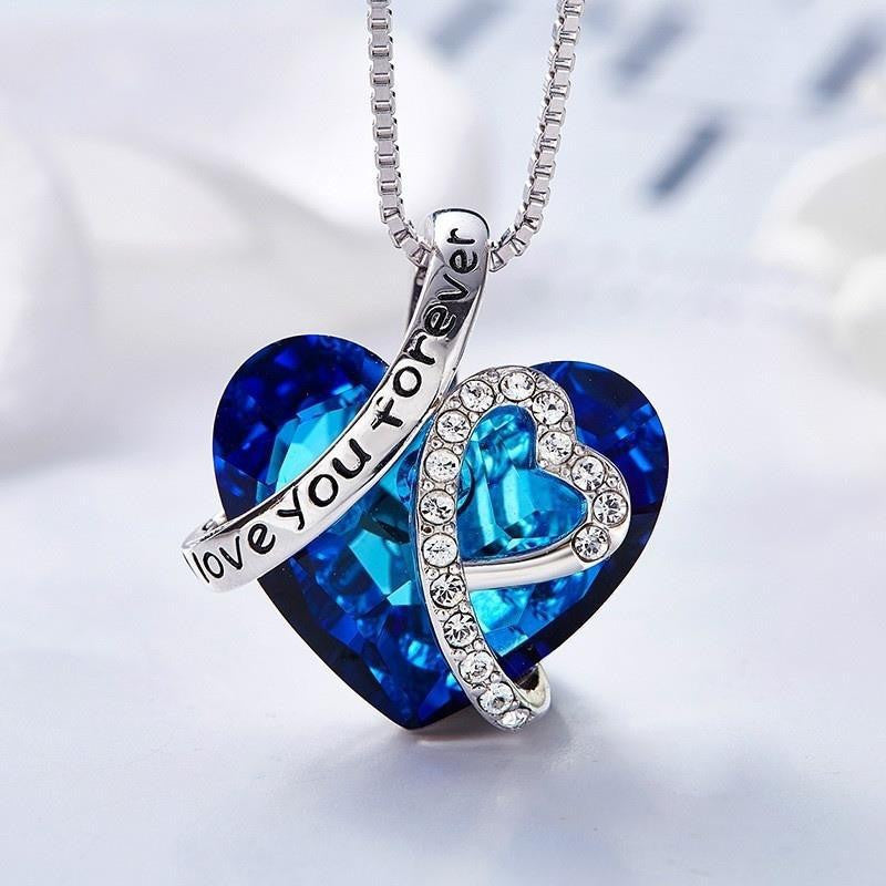 Ambrine női nyaklánc whitegold