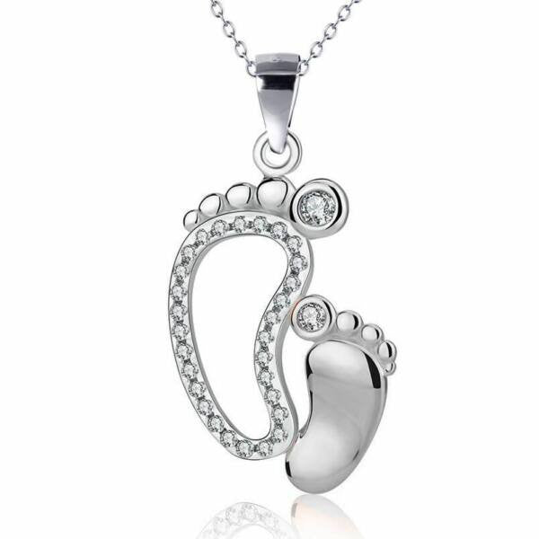 Tappancsok nyaklánc whitegold