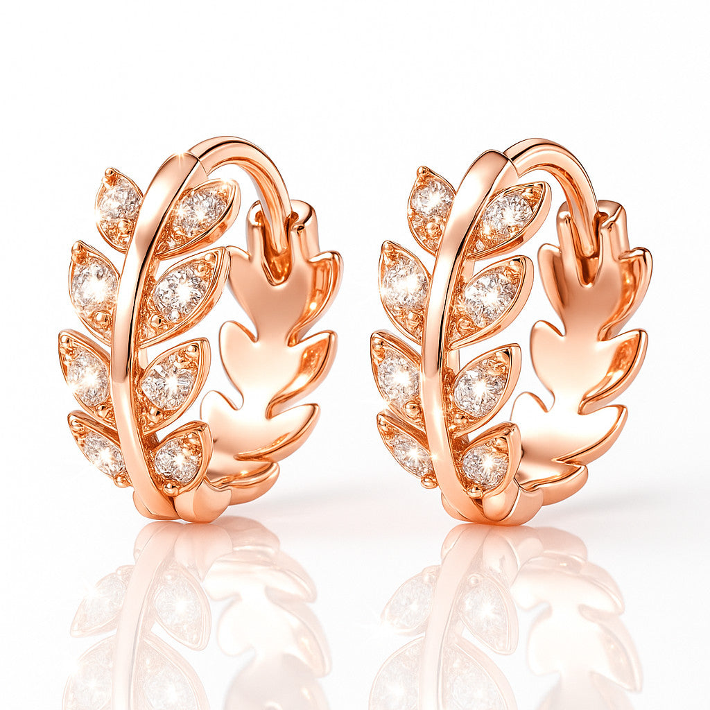 Shayna női fülbevaló rosegold