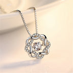 Aya medálos nyaklánc whitegold