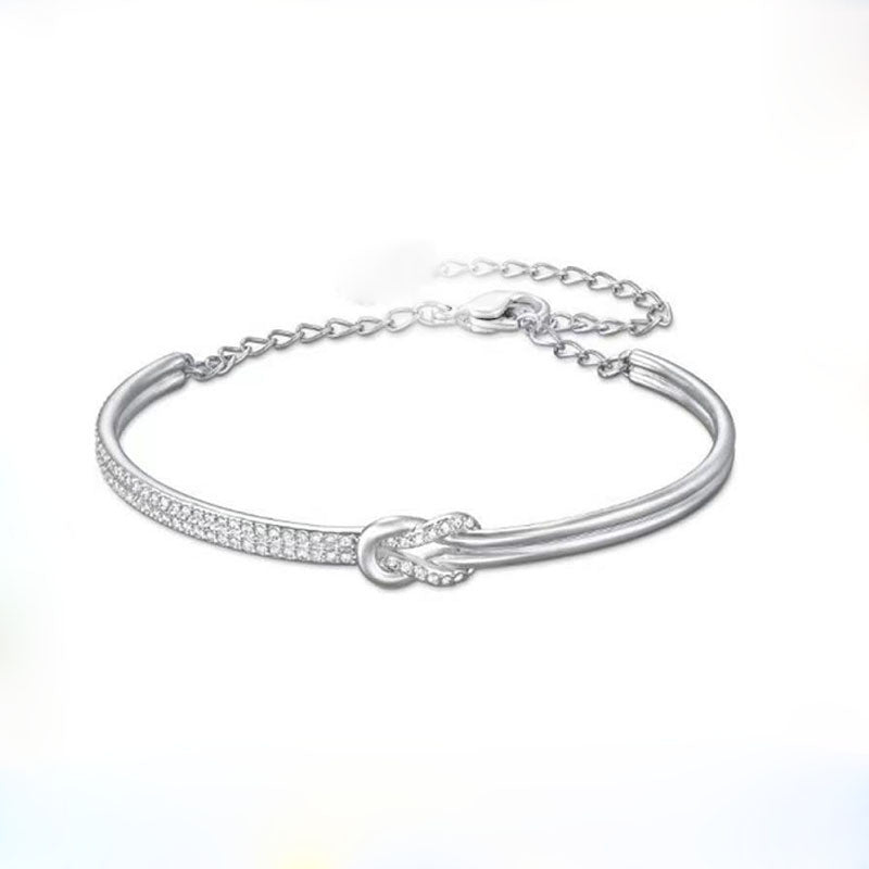 Tessy női karkötő whitegold