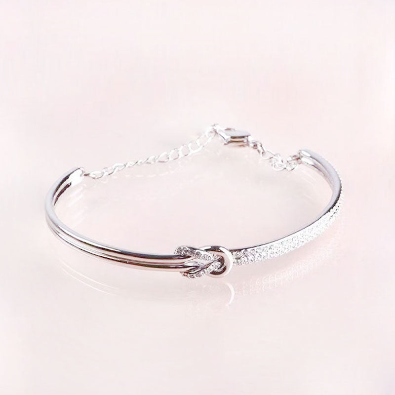 Tessy női karkötő whitegold