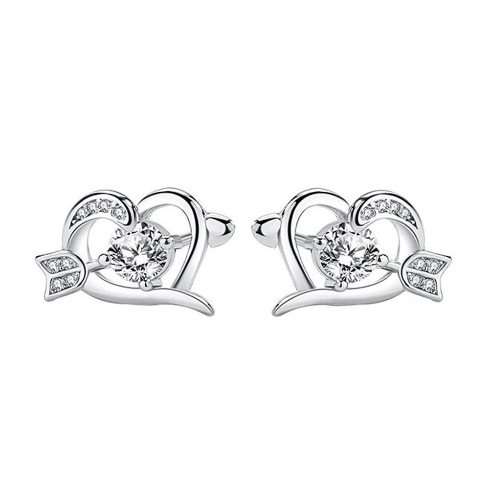 Cupido fülbevaló whitegold