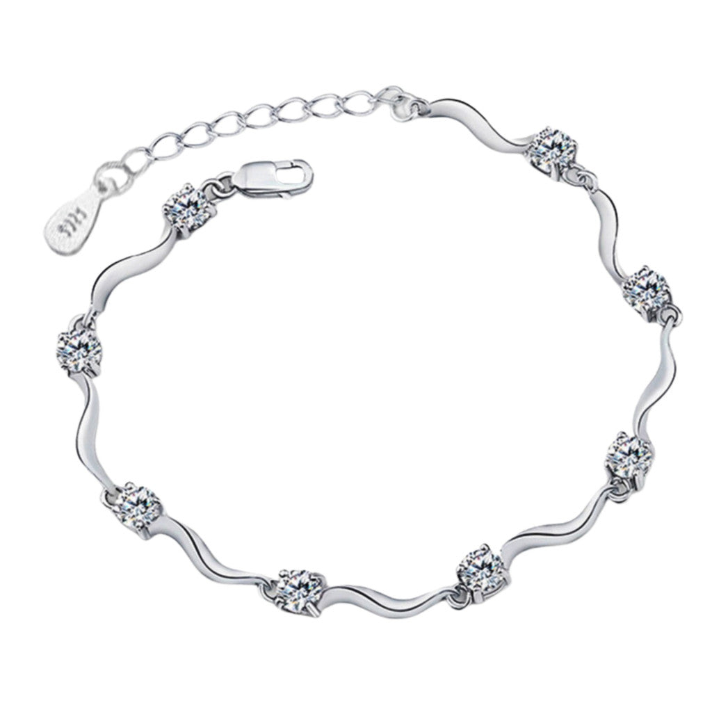 Apryl karkötő whitegold
