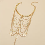 Smoon láncos lábdísz gold