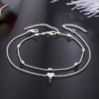 Smoon dulpa bokalánc szív medállal whitegold