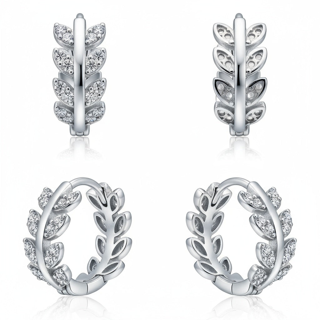 Shayna női fülbevaló whitegold